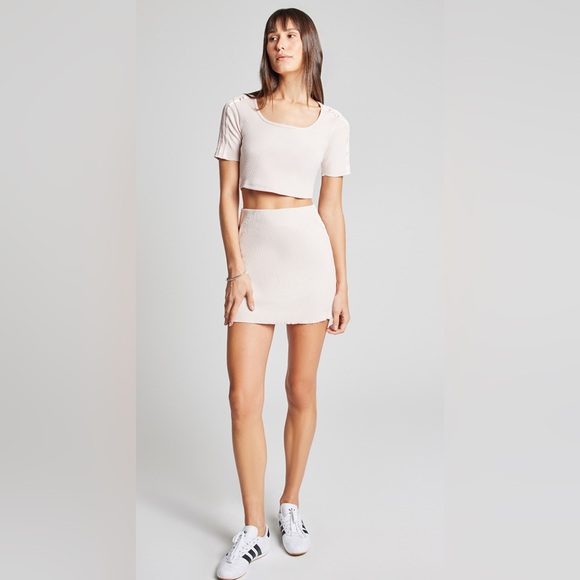 adidas Dresses & Skirts - Adidas Rib Skirt - wonder quartz color